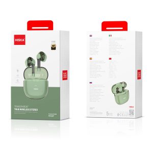هندزفری بلوتوثی هیسکا مدل Hiska FX537 سبز