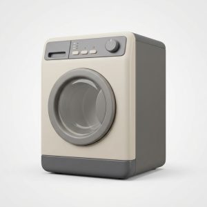 ماشین لباسشویی 7 کیلویی کروم مدل KROME KR-WFL70S سیلور