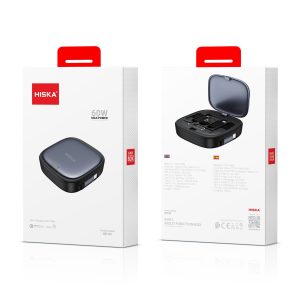 مبدل 6in1 هیسکا مدل Hiska HR02 طوسی