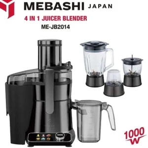 آبمیوه گیری چهارکاره مباشی مدل Mebashi JB2014