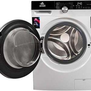 ماشین لباسشویی 8 کیلویی ایوولی EVVOLI EVWM-FBLE-814W سفید