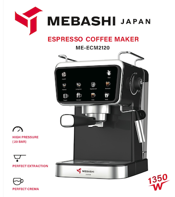 اسپرسوساز مباشی مدل Mebashi ECM2120