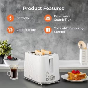 توستر نان جیپاس مدل GEEPAS GBT36554UK-WT