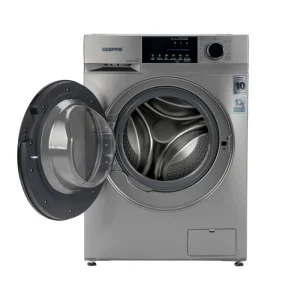 ماشین لباسشویی 10 کیلویی جیپاس GEEPAS GWMF10140SRM رنگ نقره ای