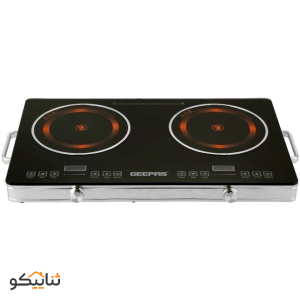 اجاق گاز برقی 3600 وات دوشعله جیپاس مدل GEEPAS GIC6131N