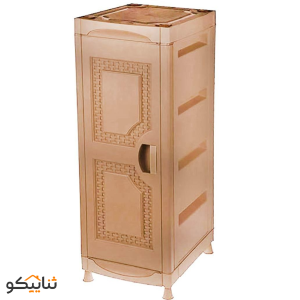 جاکفشی کابینتی زمرد یک درب هومکت