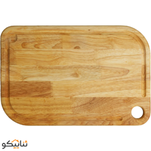 تخت گوشت چوبی منحنی و مستطیل بزرگ ساده هومکت