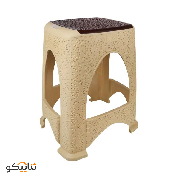 چهارپایه طرح دار 50 سانتی جاسمین هومکت
