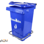 مخزن زباله 50 لیتری پدالدار مونتاژ شده هومکت