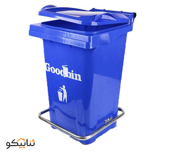 مخزن زباله 50 لیتری پدالدار مونتاژ شده هومکت