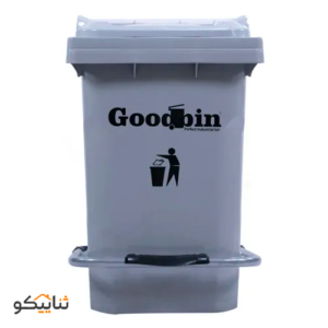 مخزن زباله 40 لیتری پدالدار مونتاژ شده هومکت
