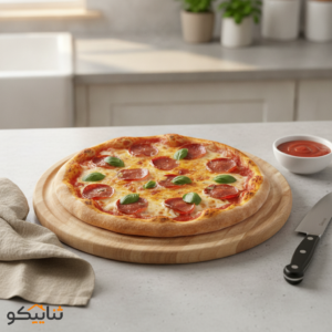 تخته گوشت چوبی گرد