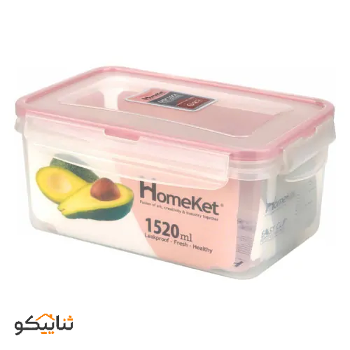 ظرف فریزری مستطیل 1520میل easy lock