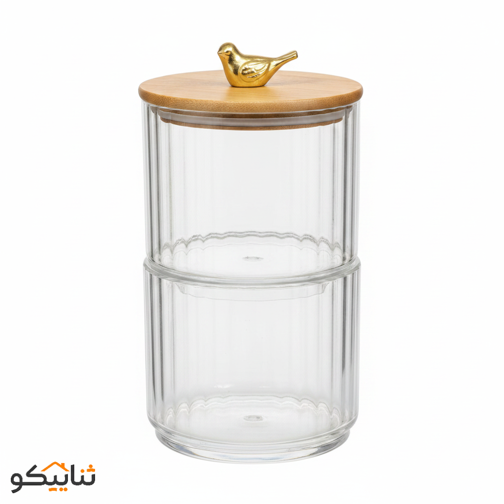 شکلات خوری درب چوبی 2 طبقه هومکت