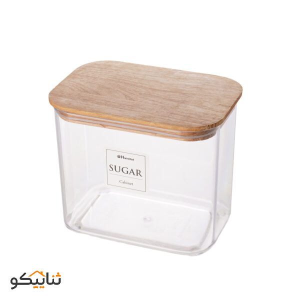 جا حبوباتی نینا درب چوبی سایز 2