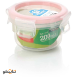 ظرف فریزری گرد 200میل clip & close