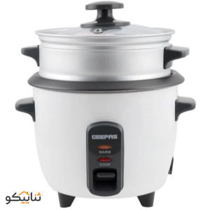 پلوپز ارام پز سه کاره 2 نفره 0.6 لیتری جیپاس مدل GEEPAS GRC4324
