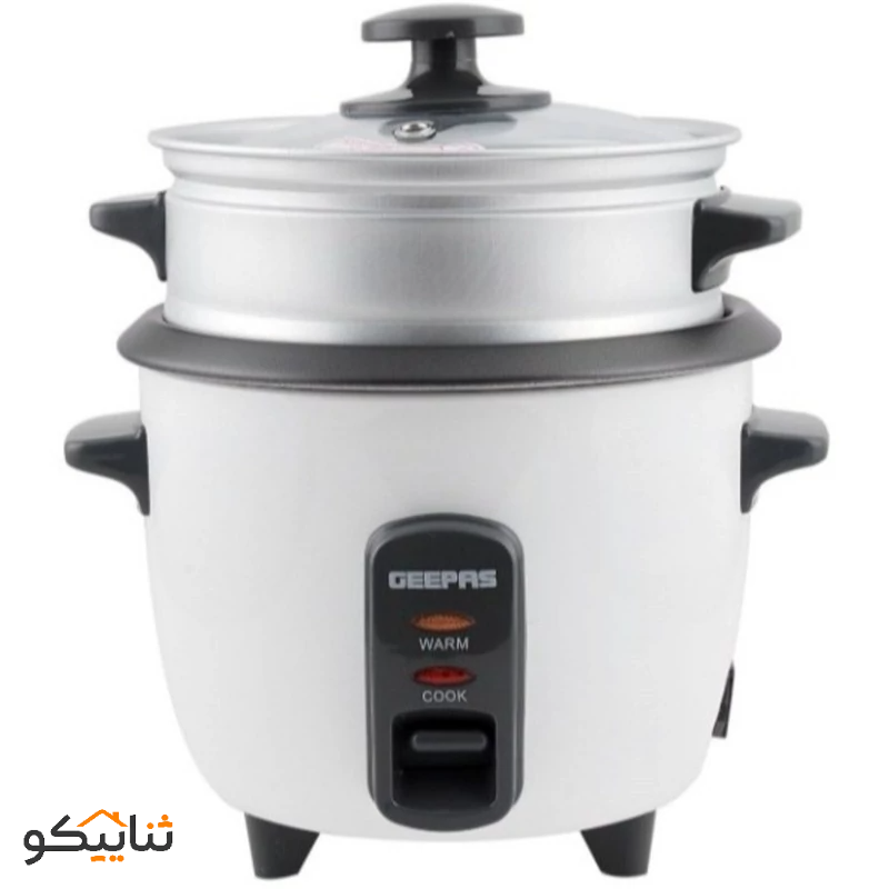پلوپز ارام پز سه کاره 2 نفره 0.6 لیتری جیپاس مدل GEEPAS GRC4324