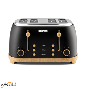توستر 4 اسلایس جیپاس Geepas GBT36561UK-BK 4 Slice Toaster 1500W