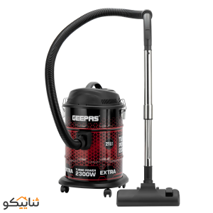 جاروبرقی سطلی جیپاس Geepas GVC19018 Drum Vacuum Cleaner