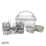 سرویس چای خوری دلنار 4 نفره هومکت