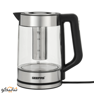 کتری برقی جیپاس Geepas GK38049 1.8L Electric Glass Kettle