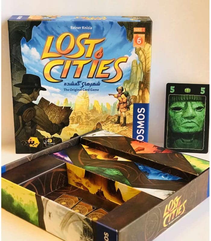 برد گیم شهرهای گمشده (Lost Cities)